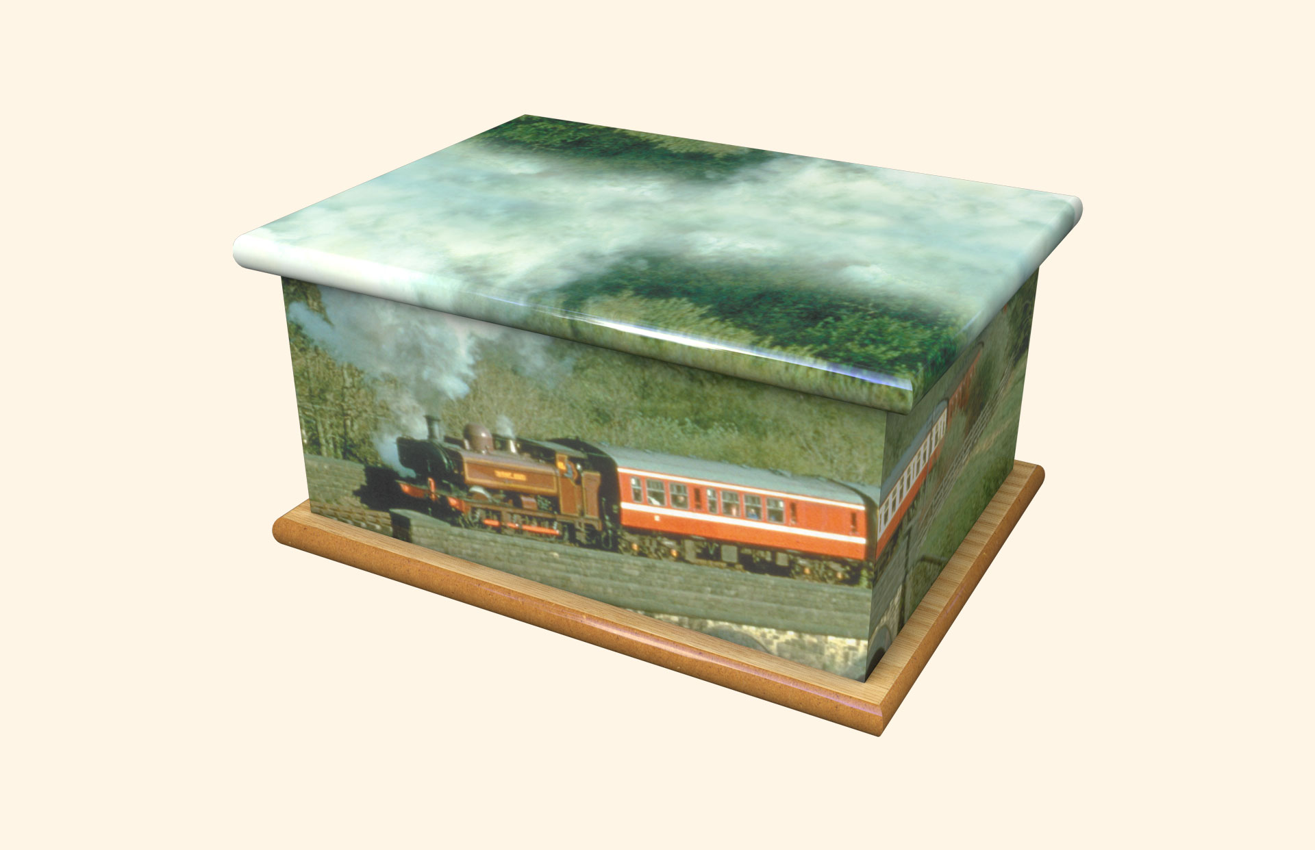 The Journey adult ashes casket
